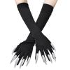 Ylucky Halloween Paw Gloves - Long Fingernails Black Cat Wolf Claws Cosplay Costume view 1