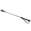 chenyesun 24'' Riding Horse Crop Riding Crop with Genuine Leather, Whips Equestrianism Horse Whip Crops for Sport,Black view 1