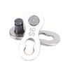BESPORTBLE 9 Speed Bike Chain Buckle 1 Pair Buckle Replacement Chain Link Temporary Repair view 1