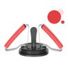 HUANGY Portable Foldable Sit-Up Assistant, Home Exercise Equipment Indoor Sit-Up Aid, Abdominal Muscle Strength Training Equipment sit up Assistant, Slimming Training (Red) view 1