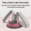 HUANGY Portable Foldable Sit-Up Assistant, Home Exercise Equipment Indoor Sit-Up Aid, Abdominal Muscle Strength Training Equipment sit up Assistant, Slimming Training (White) view 3
