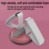 HUANGY Portable Foldable Sit-Up Assistant, Home Exercise Equipment Indoor Sit-Up Aid, Abdominal Muscle Strength Training Equipment sit up Assistant, Slimming Training (White) view 4