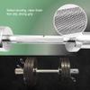 16" Olympic Dumbbell Handles, Loadable Dumbbells Bar Sets (150LBS Weight Capacity), Compatible with 2 Standard Plates, 2 Pair of Spring Collars Included view 4