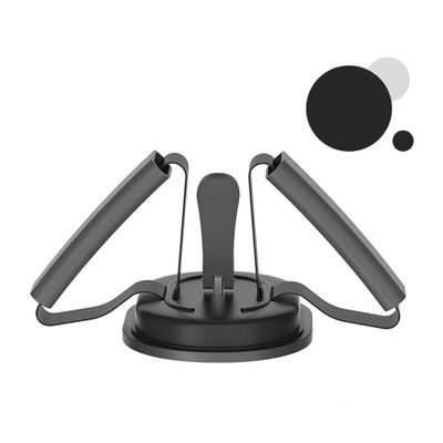 HUANGY Portable Foldable Sit-Up Assistant, Home Exercise Equipment Indoor Sit-Up Aid, Abdominal Muscle Strength Training Equipment sit up Assistant, Slimming Training (Black)