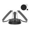 HUANGY Portable Foldable Sit-Up Assistant, Home Exercise Equipment Indoor Sit-Up Aid, Abdominal Muscle Strength Training Equipment sit up Assistant, Slimming Training (Black) view 1