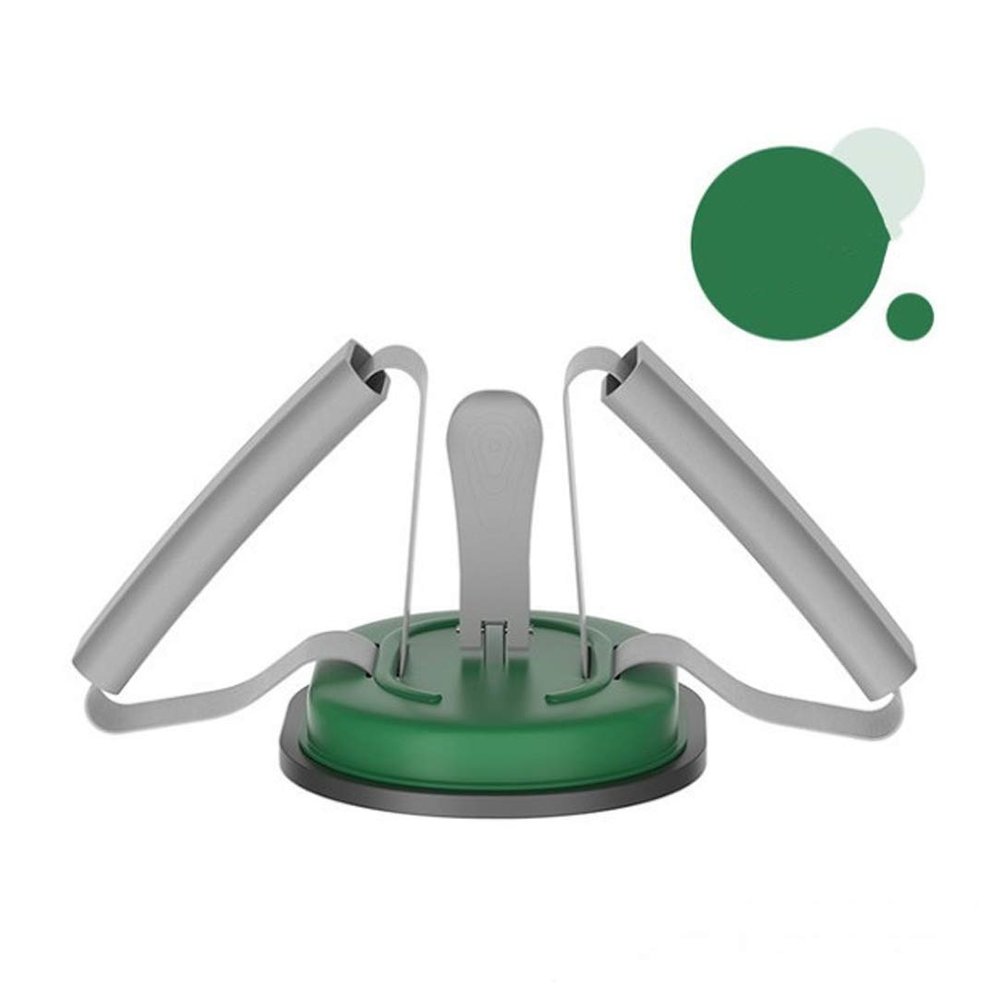 HUANGY Portable Foldable Sit-Up Assistant, Home Exercise Equipment Indoor Sit-Up Aid, Abdominal Muscle Strength Training Equipment sit up Assistant, Slimming Training (Green)