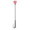chenyesun Riding Crop for Horse, 23.6 inch Horse Whip Equestrian Horse Whip Crop Red Heart-Shaped Whip Horse Riding Whip Crops Equestrian Jump Bat view 1