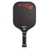 A11N Zenith C8 Pickleball Paddle 16mm | T700 Carbon Fiber with Foam Injected Walls | Enlarged Sweet Spot | Wide Body Shape | Red view 1