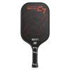 A11N Zenith C7 Pickleball Paddle 16mm | T700 Carbon Fiber with Foam Injected Walls | Enlarged Sweet Spot | Elongated Shape | Red view 1