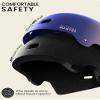 OutdoorMaster Skateboard Cycling Helmet - Two Removable Liners Ventilation Multi-Sport Scooter Roller Skate Inline Skating for Kids, Youth & Adults - L - Sweet Taffy view 2