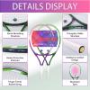 19" 23" 25" Kids Tennis Racket Junior/Youth Tennis Racquet with Tennis Ball Carry Bag Overgrips Vibrations Dampers view 3