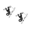 BESPORTBLE 2pcs Bike Trailer Coupler Hitch Adapter for and Electric Steel Linker with Quick Release Rods Easy Install Towing Black view 1