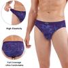wirarpa Men's Underwear Modal Microfiber Briefs No Fly Covered Waistband Silky Touch Underpants 4 Pack Multicolor,Small view 3