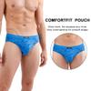 wirarpa Men's Underwear Modal Microfiber Briefs No Fly Covered Waistband Silky Touch Underpants 4 Pack Multicolor,Small view 4