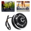 10 Inch Electric Scooter HUB Motor, 48V 1000W Noiseless Electric Brushless Disc Brake Hub Motor Aluminum Alloy Wheel Hub Motor for Electric Bikes, Electric Scooters, Folding view 3