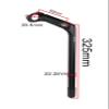 WEERAS Adjustable Quill Stem,Alloy 90mm Bike Handlebar Stem 340 Tube Extension for MTB, Road Bike 22.2mm*25.4mm view 2
