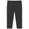 Hularka Kids Boys Gentleman Pants Straight Fit Chino Pants School Uniform Pants Type C Black 8 Years view 1