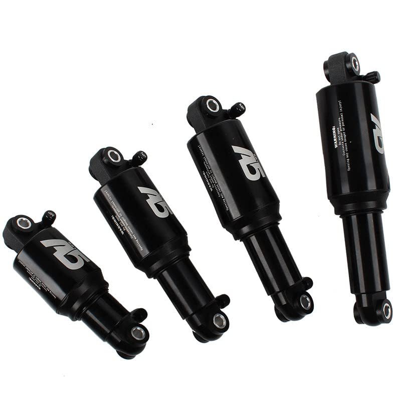 KINDSHOCK A5-RE Solo Air Rear Shock Professional Bicycle Rear Air Chamber Shocks Absorb for Mountain Bik Folding Bike 125mm/150mm/165mm/190mm (A5-RE, 150mm)