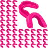 Frienda 50 Pcs Football Mouth Guards Bulk Youth Football Mouthpiece Sport Athletic Mouthguard Gum Teeth Guard for Hockey Karate Basketball Boxing Basketball Rugby(Pink) view 1