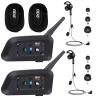 GaiRen Referee Communication System, Referee Headset Intercom with Earphone for Soccer Football Volleyball Official Handball (2 Pack) view 1