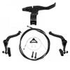 WEERAS BMX Rear Aluminum Alloy Rim Brake Set Rim Brake Caliper Set view 1