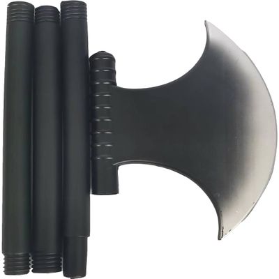 4-Piece Executioner Axe Costume Accessory Silver