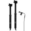 DJC MTB Dropper Seatpost Southpaw Internal Routing Cable Adjustable Height, 125mm 150mm Travel, Remote Control Wired, 395mm 445mm Length EXA Form 900i (Diameter 31.6mm, 125mm Travel 395mm Length) view 1