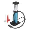 Jerliflyer Bicycle Pump, Mini Portable Aluminum Alloy Bicycle Bike Foot Pump High Pressure Floor Inflator Tire Air Pump for Outdoors, Home Use(Blue) view 1