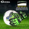 SPORIA Goalie Gloves Adult Youth Goalkeeper Gloves with Removable 5 Finger Saver, Breathable Soccer Goalie Gloves with Strong Wrist Support 4MM Latex Youth Goalie Gloves view 4