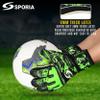 SPORIA Goalie Gloves Adult Youth Goalkeeper Gloves with Removable 5 Finger Saver, Breathable Soccer Goalie Gloves with Strong Wrist Support 4MM Latex Youth Goalie Gloves view 4