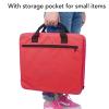 Stadium Seat Cushion, Portable High Back Soft Patio Cushion Foldable Chair Cushion with Storage Pocket, 600D Kayak Seat Travel Seat Cushion for Fishing, Hiking, Outdoor Concerts, view 4
