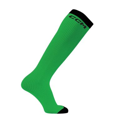 CCM Hockey Skate Liner Socks (Adult, Lime Green)