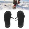 1 Pair Electric Heated Insole, USB Charging Heated Shoe Insole Warm Keeping Lightweight EVA Rechargeable Heated Insoles Winter Foot Warmer for Hunting, Fishing, Camping, 5V view 2