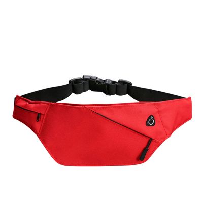 Feilx Fanny Pack Running Mobile Phone Sports Pockets,That Can Hold a 7-Inch Mobile Phone for Jogging Hiking (Color : Red, Size : 45 * 12)