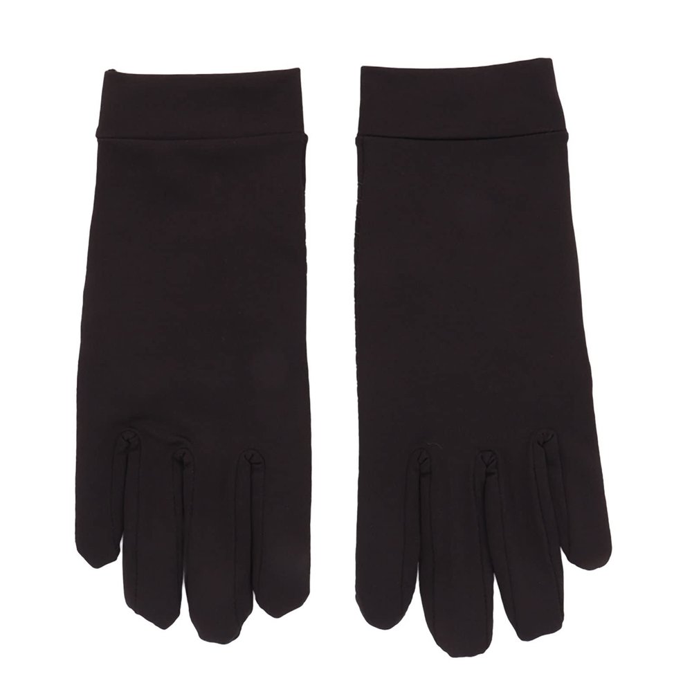 Copper Compression Gloves Ergonomic Skin Safe Wearable Warm Compression Gloves for Men Cycling (M)