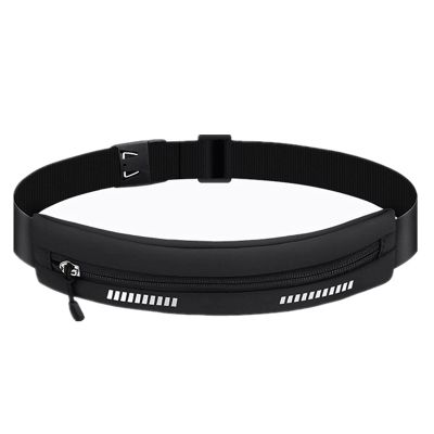 Feilx Fanny Pack for Men & Women Outdoor Waterproof Sports Mobile Phone Bag That Can Hold a 6.5-Inch Mobile Phone for Jogging Hiking (Color : Black, Size : 24.5 * 5cm)