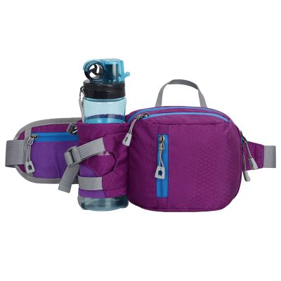 Feilx Fanny Pack for Men & Women -Outdoor Sports Running Fitness Water Bottle Pockets for Jogging Hiking (Color : Orange, Size : 16 * 11 * 45cm)
