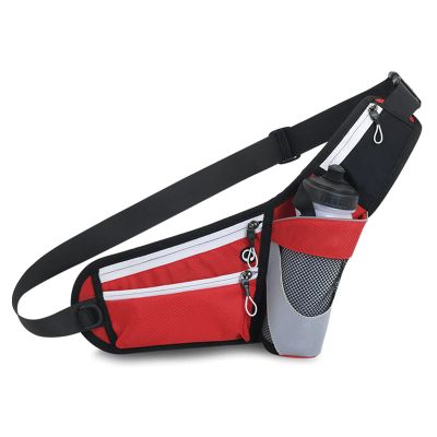 Sxdthy Fanny Pack for Men & Women - Outdoor Sports Running Pockets,That Can Hold a 6.2-Inch Mobile Phone,Suitable for Walking Cycling. (Color : Red, Size : 33 * 29cm)