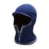 JUNYY Unisex Winter Outdoor Cycling Warm Knitted Beanie Hat Cold-Proof Cycling Woolen Hat Neck Warmer for Women Men(Navy Blue) view 1