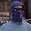 JUNYY Unisex Winter Outdoor Cycling Warm Knitted Beanie Hat Cold-Proof Cycling Woolen Hat Neck Warmer for Women Men(Navy Blue) view 4