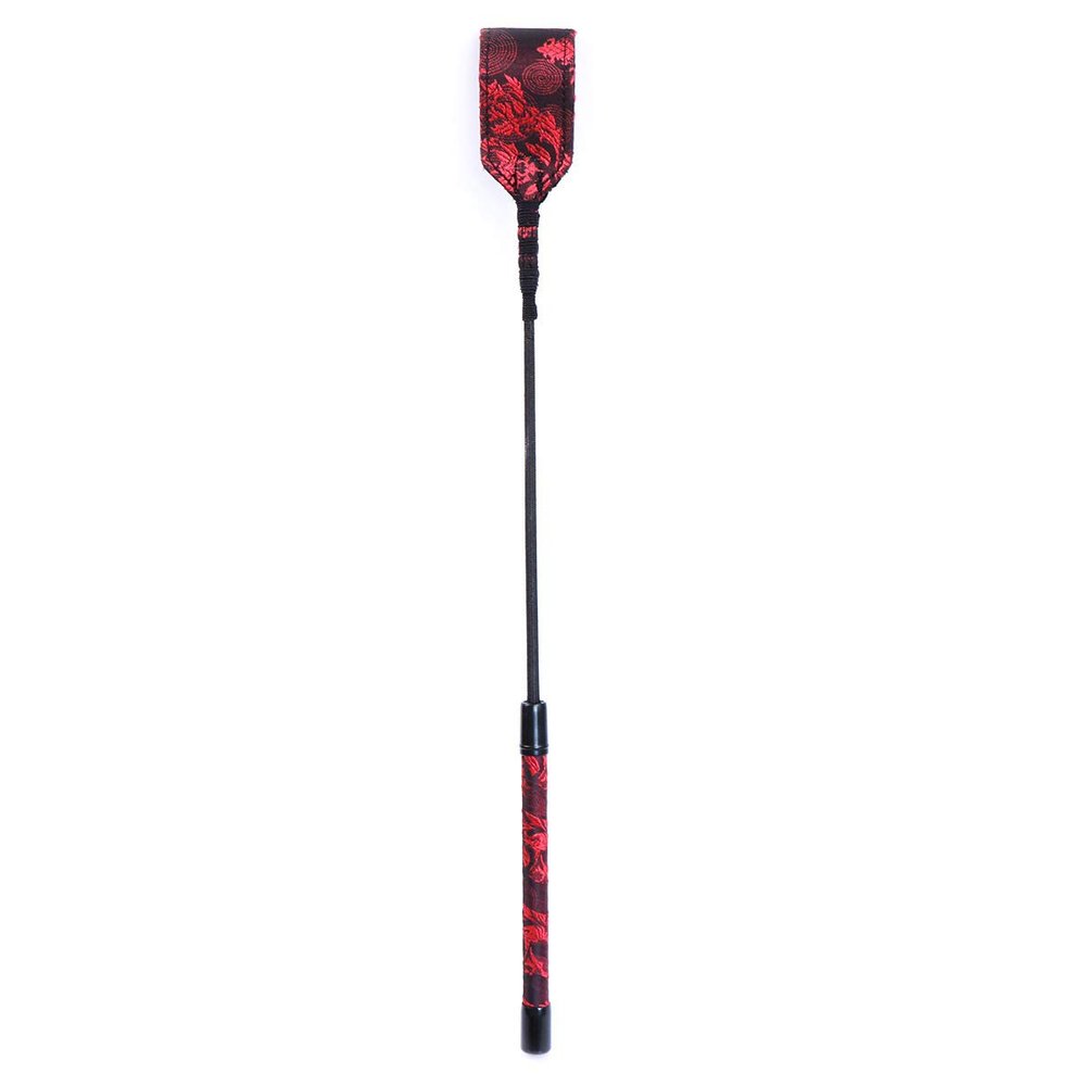 chenyesun Riding Crop for Horse, Horse Riding Crops Equestrianism Whips with PU Leather Horse Riding Crop Double Slapper Red Whip Crop for Horses