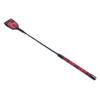 chenyesun Riding Crop for Horse, Horse Riding Crops Equestrianism Whips with PU Leather Horse Riding Crop Double Slapper Red Whip Crop for Horses view 2