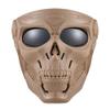 Tactical Mask, Airsoft Mask Full Face with HD Goggle Skull Skeleton Paintball Mask for CS Survival Games Shooting Cosplay Movie Paintball Halloween Scary Masks view 2