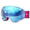 LOEO Kids Ski Goggle, Frameless Snow Ski Goggles for Kids Youth Teens Boys and Girls, Helmet Compatible view 1