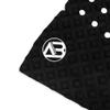 AQUBONA 5 Piece EVA Surfboard Deck Traction Pads with Kicker for Stomp Skimboards, Surf Boards, Funboard, Fish Board (Black(5+1) Big view 4