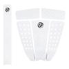 AQUBONA 5 Piece EVA Surfboard Deck Traction Pads with Kicker for Stomp Skimboards, Surf Boards, Funboard, Fish Board (White(5+1) Big) view 1