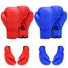 Micnaron 2 Pair Boxing Gloves for Men & Women, Boxing Training Gloves Suitable for Beginners & Kids, Professional Shockproof Leather Sparring and Training Gloves Set view 1