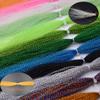 12 Color/Set Packs Crystal Flash Line Fly Fishing Tying Material Dry Flies (2-Crystal Flash Set B) view 3