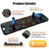 56-in-1 Push Up Board, Multi-function Foldable Push Up Bar, Portable Push Up Handles for Floor, Push Up Board, Multi-function Detachable Push Up Bar, Portable Push up Handles for Floor view 4