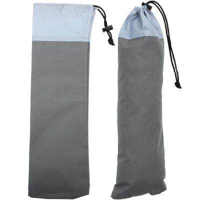 Gatuida 2Pcs Camping Tent Stakes Bag Heavy Duty Stakes Oxford Cloth Pouch Portable Outdoor Camping Spikes Storage Peg Bag Fishing Rod Pouch